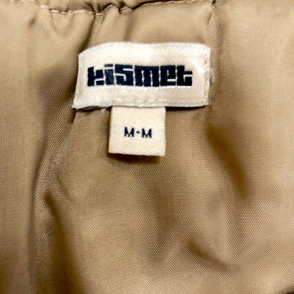 Kismet Gold with Black Velvet Flower Dress - Picture 6 of 6